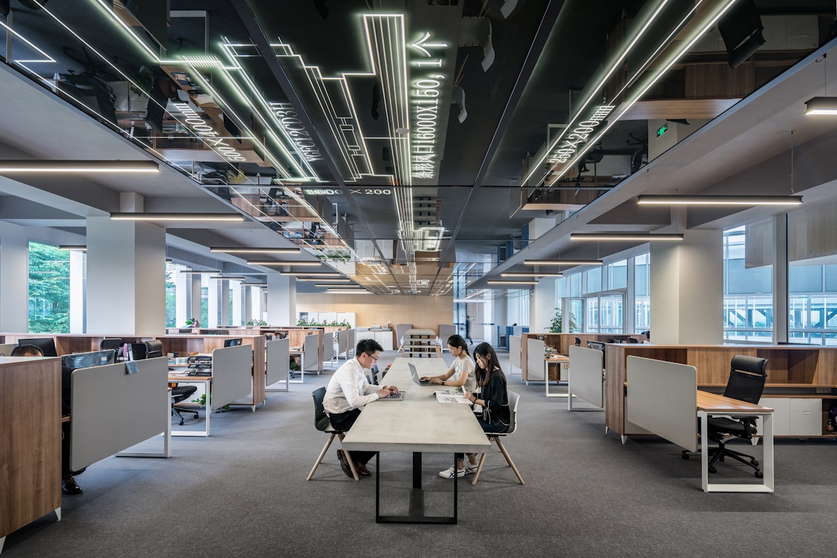 Gilbert technology firm team in office