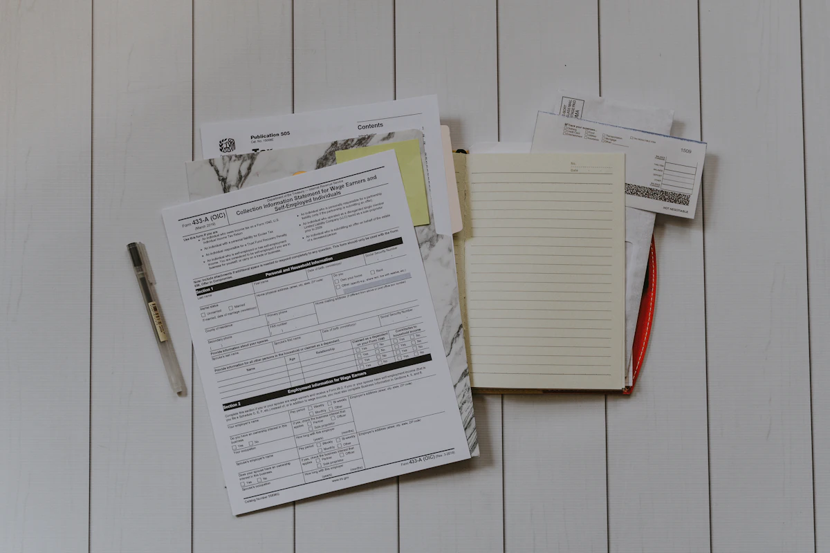Contractor reviewing a funded invoice